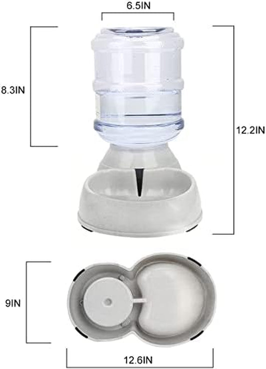 Old Tjikko Dogs Water Dispenser,Water Bowl for Dogs,Pet Water Dispenser,Automatic Dog Water Bowl Cat Water Dispenser Dog Drinking Fountain,3.8L (Water Dispenser