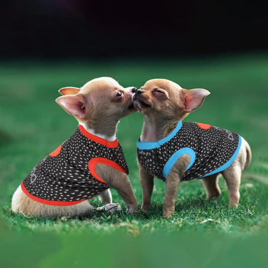 Sebaoyu 2 Pack Dog Shirt for Small Medium Large Dogs-Cooling Dog Hawaiian Shirt-Toy Little Dog Clothes-Puppy Birthday Clothing for Female Male Doggie-Dachshund Teacup Chihuahua Clothes for Dog (L)