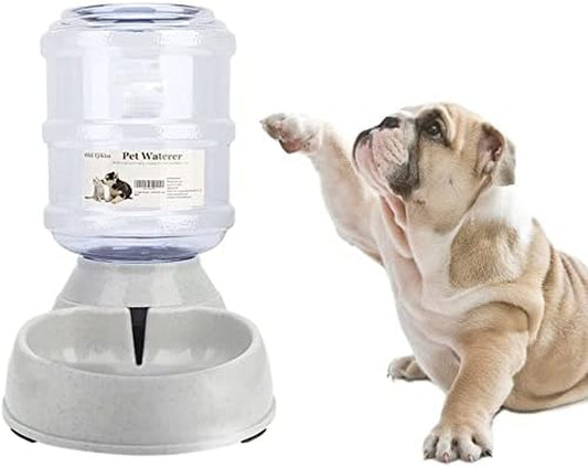 Old Tjikko Dogs Water Dispenser,Water Bowl for Dogs,Pet Water Dispenser,Automatic Dog Water Bowl Cat Water Dispenser Dog Drinking Fountain,3.8L (Water Dispenser