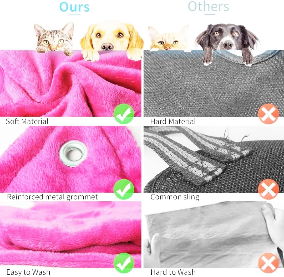 Dog Grooming Hammock Helper，Dog Grooming Harness for Nail Trimming, Dog Grooming Supplies for Grooming with Dog Bandana