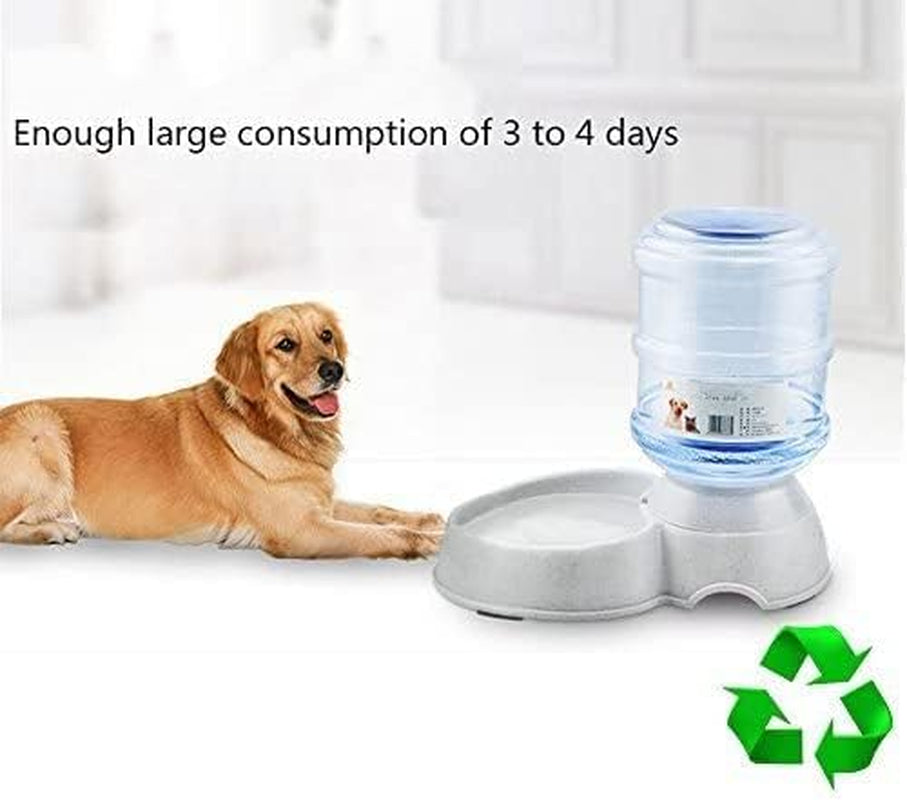 Old Tjikko Dogs Water Dispenser,Water Bowl for Dogs,Pet Water Dispenser,Automatic Dog Water Bowl Cat Water Dispenser Dog Drinking Fountain,3.8L (Water Dispenser