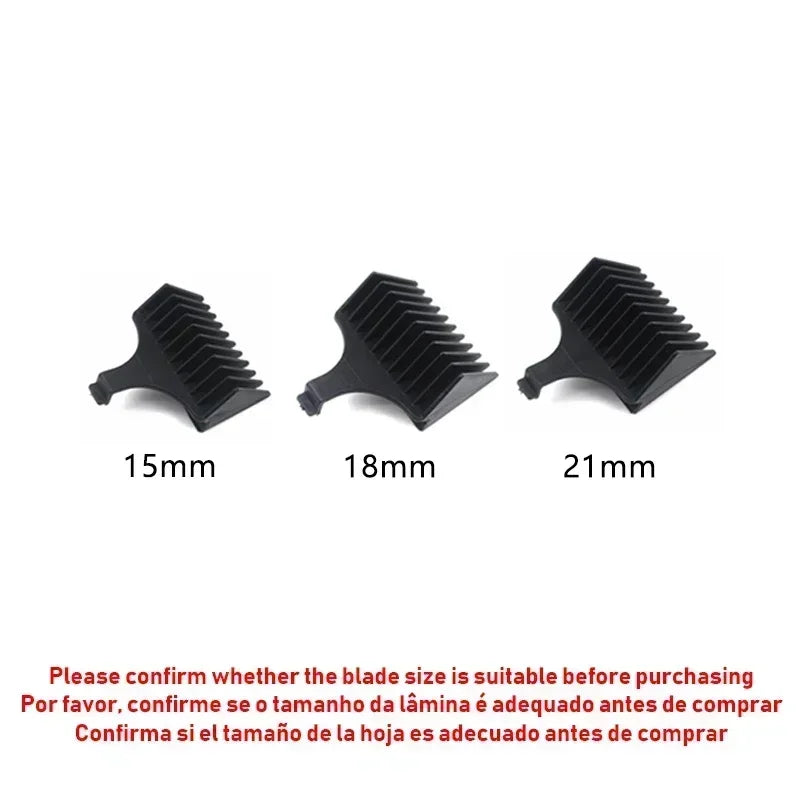 For T9 1/2/3/6/9/12 Mm Professional Hair Trimmer Limit Comb Universal Guards Hairdresser Hair Cutting Guide Barber Accesories